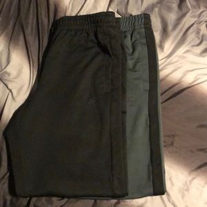 Two pairs Starter track pants